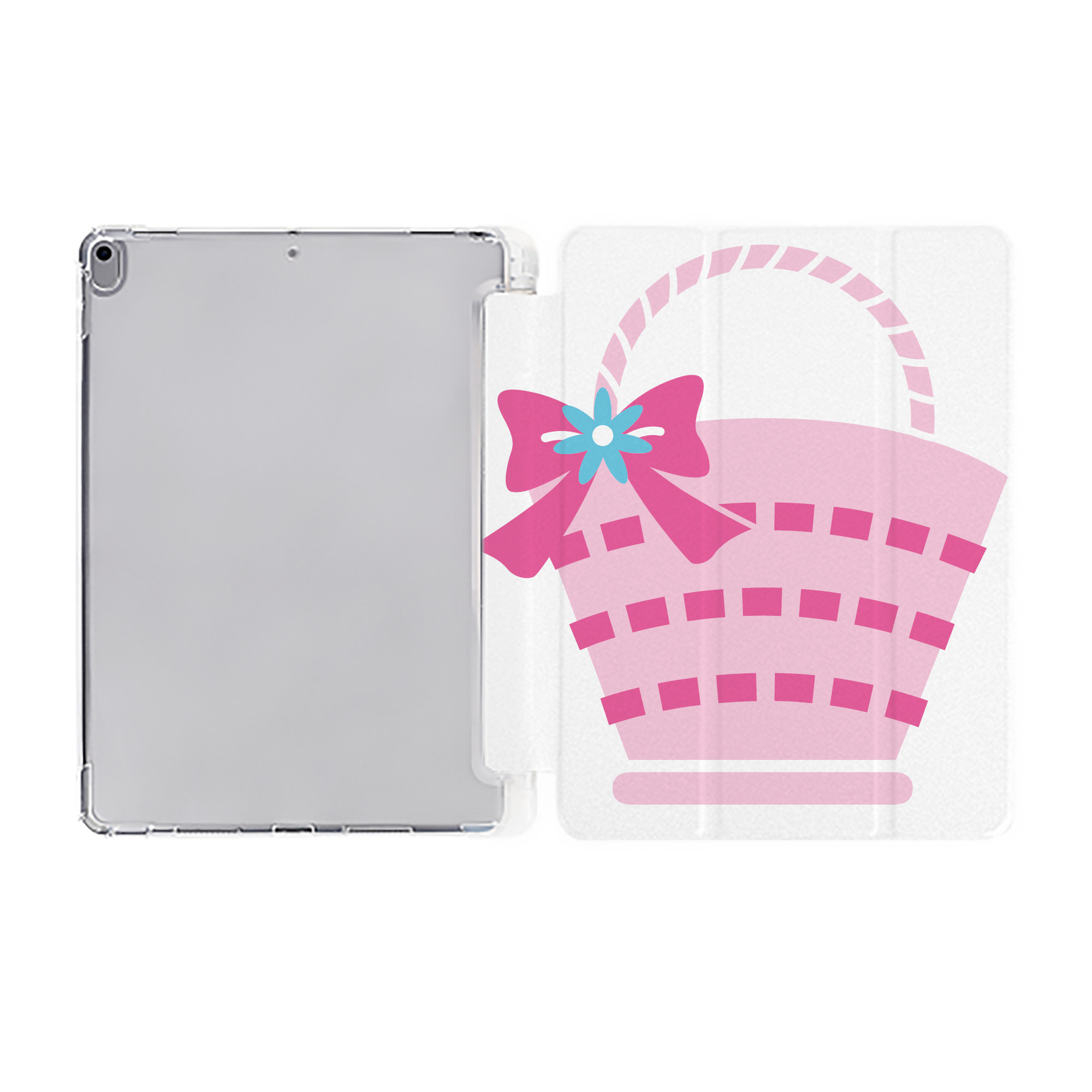 （画像用） Hello Kitty ハローキティ IPad ケース ペン収納付き 三つ折りスタンド PUレザー×シリコン 対応機種9.5/10.5/10.9インチ